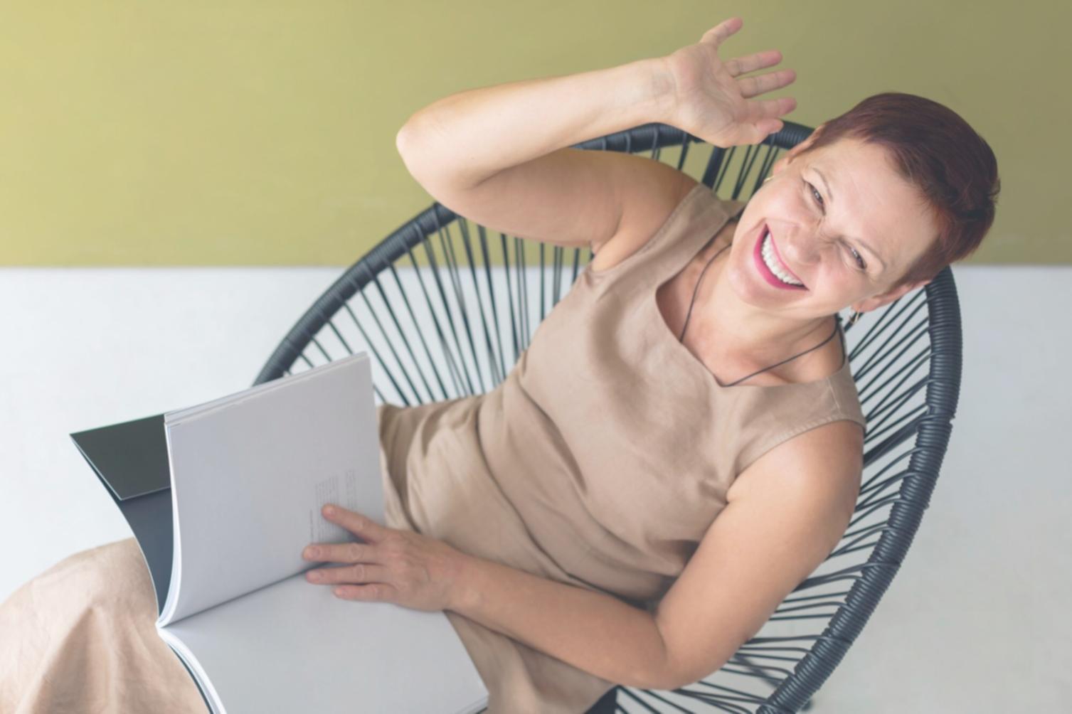 Entrepreneur reviewing business strategy documents